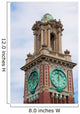 Brown University Clock Tower Wall Mural