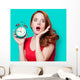 Young Beautfiul Redhead Girl Wall Decal