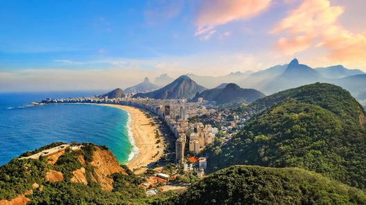 Copacabana Beach and Ipanema Wall Decal