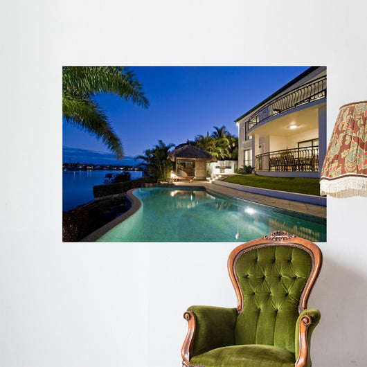 Resort style living Wall Mural
