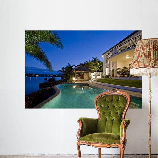 Resort style living Wall Mural