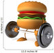 Fit Weightlifting Hamburger Wall Decal