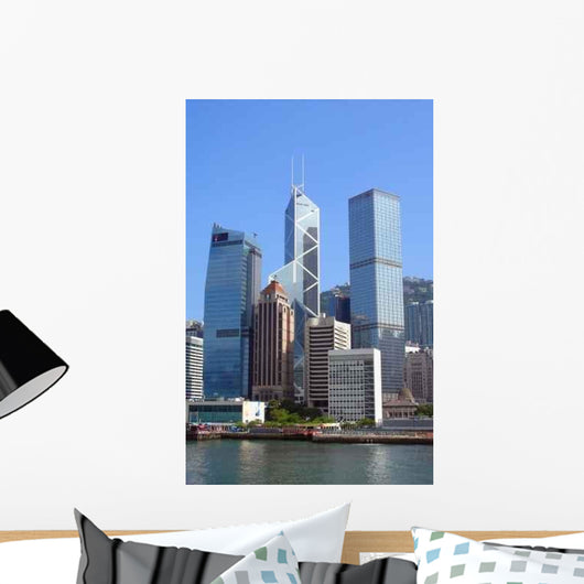 Hong Kong Skyline Wall Decal