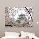 Himeji Castle during Sakura Wall Decal