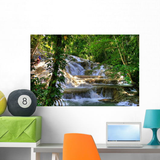 Jamaica - Dunn River Waterfalls (Landmark) Wall Mural