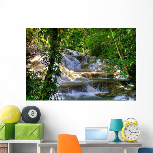 Jamaica - Dunn River Waterfalls (Landmark) Wall Mural