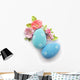 Blue Pastel Easter Eggs Wall Decal