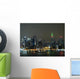 Christmas Skyline Wall Mural