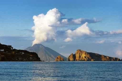 Stromboli Island Wall Decal