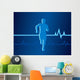 Healthy Heartbeat Vector Illustration