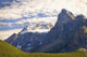 View Of Glacial Mountains And Trees In Banff National Park Wall Mural