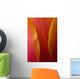 Extreme Close-Up Of Colorful Tulip Petals Wall Mural