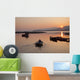 Sunset At Rosdohan Pier Near Sneem Wall Mural