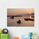 Sunset At Rosdohan Pier Near Sneem Wall Mural