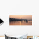Sunset In The Harbor Wall Mural