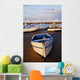 Boats Moored Near The Harbor Of Chiclana De La Frontera In Santa Petri Wall Mural