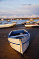 Boats Moored Near The Harbor Of Chiclana De La Frontera In Santa Petri Wall Mural