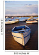 Boats Moored Near The Harbor Of Chiclana De La Frontera In Santa Petri Wall Mural