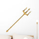 Golden Trident Wall Decal
