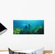Sea Lions Underwater Wall Mural