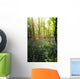 Bluebells Growing On A Forest Floor Wall Mural