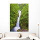 Bridal Veil Falls In Columbia River Gorge National Scenic Area Wall Mural