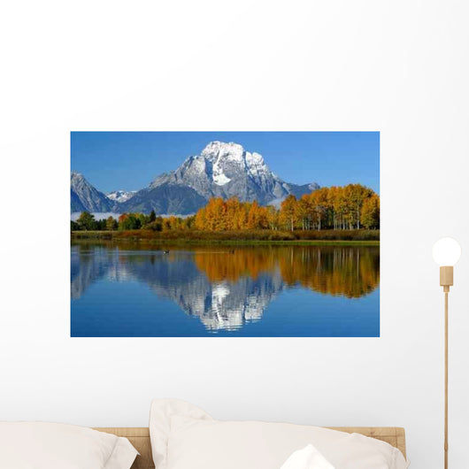 Fall Tetons Wall Decal