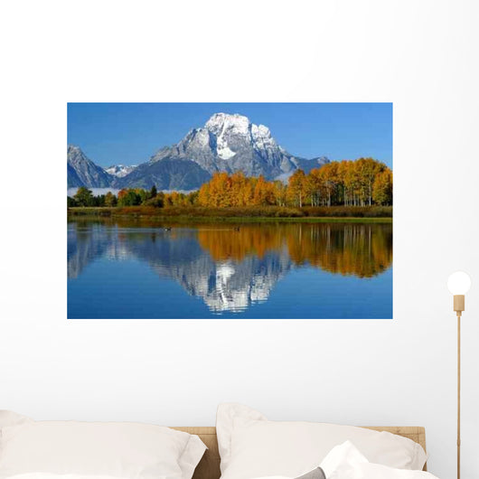 Fall Tetons Wall Decal