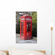 phone box Wall Mural