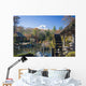 View Of Mount Fiji From A Japanese Garden Wall Mural