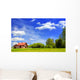 House Green Hill Wall Decal