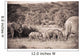 Elephants Walking In A Row Wall Mural