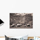 A Group Of Elephants Wall Mural