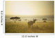 An Antelope Walks In The Grassland At Sunset Wall Mural