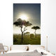 An Elephant Walks Among The Trees Wall Mural