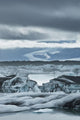 Ice Formations On The Rock In The Water Wall Mural