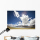 Sunlight And Cloud Over A Lake And Mountains Wall Mural