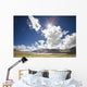 Sunlight And Cloud Over A Lake And Mountains Wall Mural