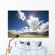 Sunlight And Cloud Over A Lake And Mountains Wall Mural