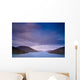 Mountains Along The Coastline Under A Cloudy Sky Wall Mural