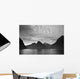 A Boat In The Water Along The Coast Surrounded By Mountains Wall Mural