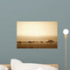 Trees On The Savannah At Sunset Wall Mural