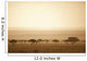 Trees On The Savannah At Sunset Wall Mural