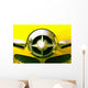 The Grill Of A Yellow Studebaker Car Wall Mural
