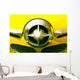 The Grill Of A Yellow Studebaker Car Wall Mural
