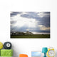 Sunlight Shines Down Through The Clouds Onto A Lake Wall Mural