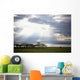Sunlight Shines Down Through The Clouds Onto A Lake Wall Mural