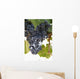 Malbec grapes on the vine in the vineyard of Bodega El Esteco winery Wall Mural