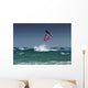 A Windsurfer Flips Upside Down Above The Water Off Punta Paloma Wall Mural