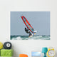 A Windsurfer In The Water Wall Mural